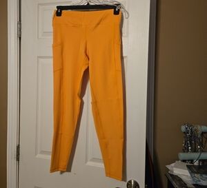 Womens Peach Leggings